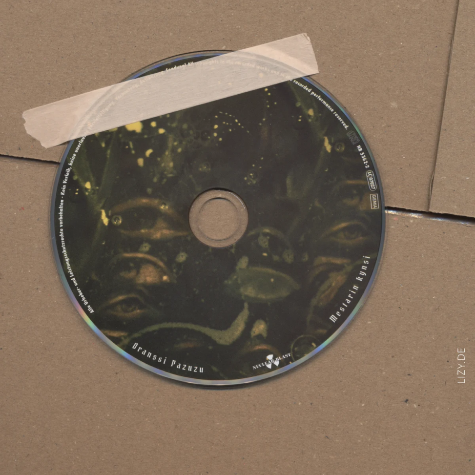 Image of the cd Mestarin kynsi by the band Oranssi Pazuzu.